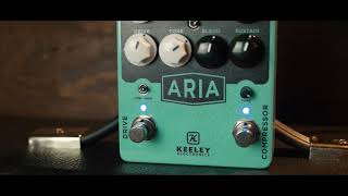 Keeley Aria Compressor Overdrive at Russo Music