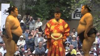 20160418 靖國神社奉納相撲　豪風ｖｓ松鳳山