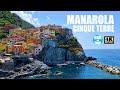 Cinque Terre - Manarola, Italy (June 2022) - Virtual Walking Tour in 4K UHD (60 fps)