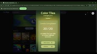 Chrome Color Tiles Game – 20 Levels COMPLETED! 😱 | Feb 4, 2026 | Can You Do This?