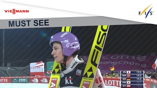 3rd place for Andreas Wellinger in Normal Hill - Pyeongchang - Ski Jumping - 2016/17