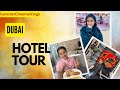 Our Hotel Tour in Dubai | Delicious Breakfast | @gursiratcheema #vlog #familyvlog #youtube