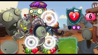 PvZ Heroes Zombot 1000 and Shieldcrusher Viking cant defeat Plants #Shorts #pvz #pvzheroes