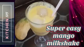 Summer special mango milkshake recipe by kitchen 303