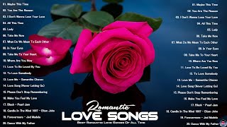 Best Love Songs Ever💖Romantic love songs 70's 80's 90's💖Greatest Love Songs Collection