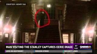 Man Visiting Stanley Hotel Captures Eerie Image