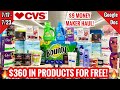 CVS Free & Cheap Couponing Deals & Haul | 7/17 - 7/23 | Money Makers Week! Over $360 Worth FOR FREE