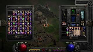 Diablo 2 Resurrected - Crafting 50 Terror Zone Amulets!!!