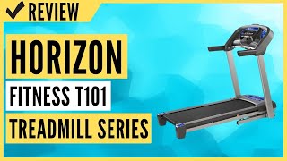 Horizon Fitness T101 Treadmill Series, Bluetooth Enabled, Folding Treadmills Review