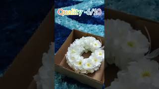 Meesho Artificial Gajra Unboxing \u0026 Honest review (Community Post link🔗) #shorte #ytshorts #trending