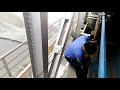 train driver myself attempts to rectify chain pulling on the middle of a bridge