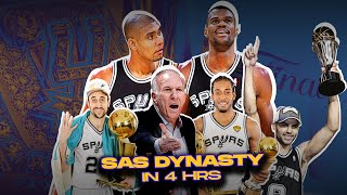 4 Hours Of The San Antonio Spurs Dynasty Being ELiTE in The NBA Finals 😲