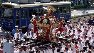 令和元年 尾久八幡神社例大祭 本社神輿渡御