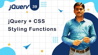 jQuery CSS Styling Functions - jQuery Tutorial 39 🚀
