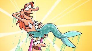 Adopting A Mermaid 😂 | Cartoon Box 354 | by Frame Order | Hilarious Cartoons