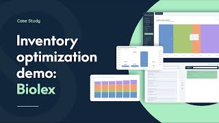 Inventory optimization with Sophus X (New UI)
