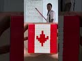 Japan Brazil Canada Philippines Flags on Cube #shorts #rubikscube #funny