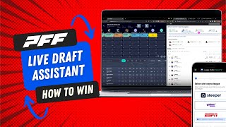 Dominate Fantasy Football Drafts with the PFF Live Draft Assistant