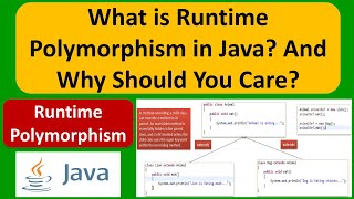 What is Runtime Polymorphism in Java? And Why Should You Care? | Java Tutorial
