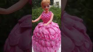 Doll Cake Rose Cake New cake design Frill cake Shaded cake Gudiya Cake Barbie Cake 1/2 kg doll sweet
