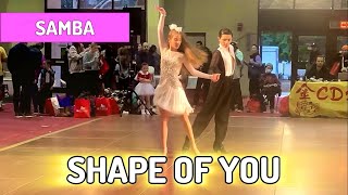 🔴SAMBA｜Stefano Mattara - Shape of You｜Ballroom Dance