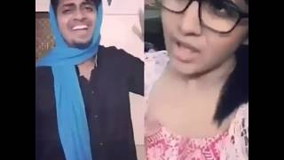 Cute girl vs boy dubsmash going viral on social media||2017 best