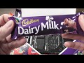 cadbury christmas edition chocolate bars