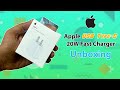 Apple USB Type-C 20W Fast Charger Unboxing