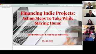 WGF x Business of Creating: Financing Indie Projects