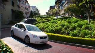 San Francisco - Lombard Street, the Crookedest Street in the World