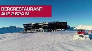 Bergrestaurant Pardorama am Pardatschgrat in Ischgl-Samnaun, Silvretta Arena