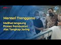 Menteri Trenggono Melihat Langsung Proses Pembuatan Alat Tangkap Jaring