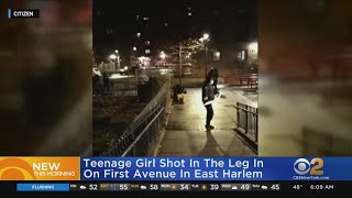 NYPD: Teen Shot In Leg In East Harlem