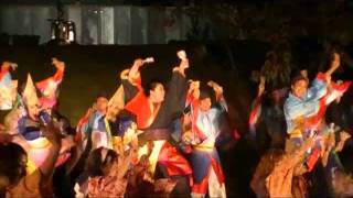 第３８回鎌山祭　よさこい　総踊り①