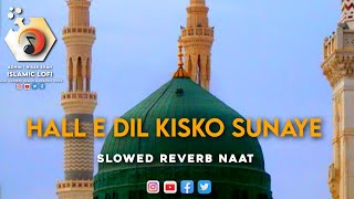 Haal E Dil Kis Ko Sunaye | slow and Reverb | with lyrics  #naat