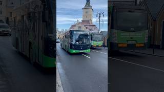 Autobuzul Breda Menarini #892 tranzitând Str. Mureșenilor pe linia 50