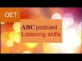 ABC podcast with transcript for OET / 38 /  for health care professional / OET listening 2023#oet