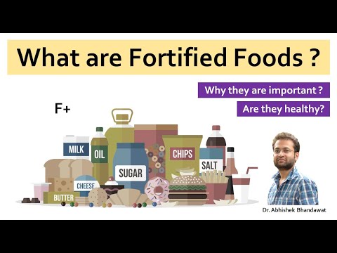 What is an example of a fortified cereal?