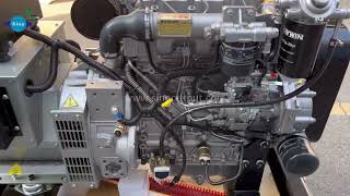 Sinooutput marine generator model SINO-MG18.5 with Raywin diesel engine