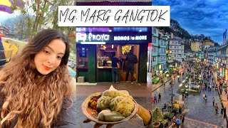 Exploring The M.G. Marg Gangtok || Boba tea, momos, Japanese food etc