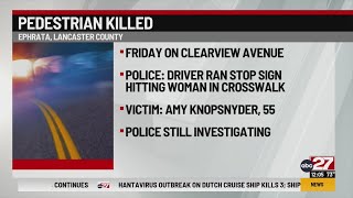 Pedestrian killed in Lancaster County