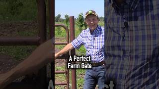 A Perfect Farm Gate #farming #gate #ranch #diy #corral #ideas #handytips #easy #access #project