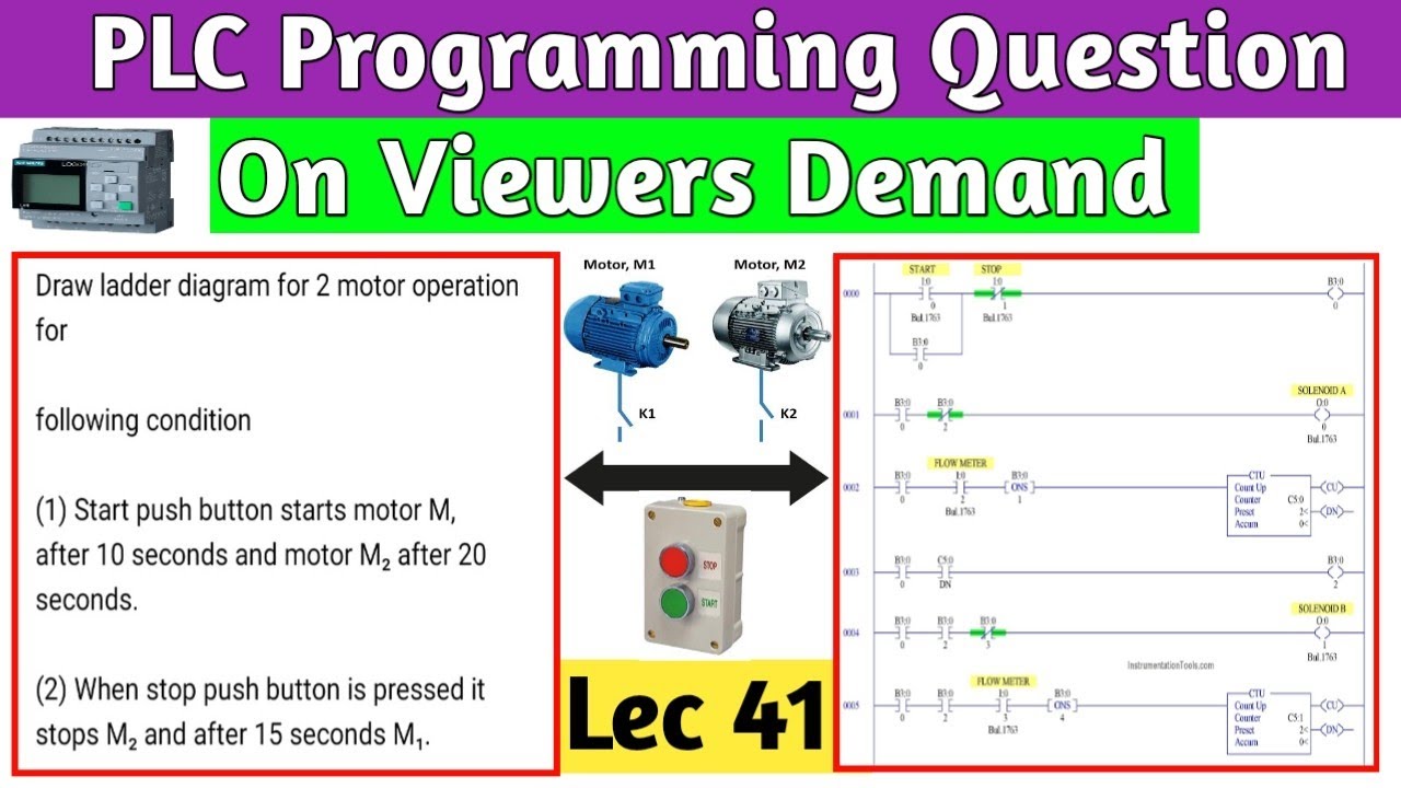 PLC Programming Questions On Viewers Comment । How To Do PLC ...