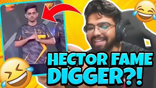 HECTOR FAME DIGGER? *EPIC REACTION* 😱🤣