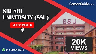 SRI SRI UNIVERSITY, ODISHA | COLLEGE REVIEW | CAMPUS TOUR | 2023 | COLLEGE VLOG | CareerGuide.com