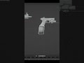 Making A Custom GTA 5 / FiveM ARP & Glock 🥶🔥😤 #Shorts #GTA5 #GTAV #GTARP #FiveM #Blender