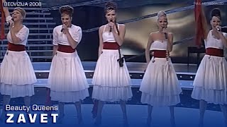 Beauty Queens - Zavet 🇷🇸 Beovizija 2008 - Finale FULL HD UPSCALED