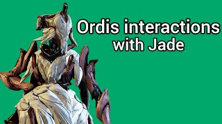 Warframe: Ordis interactions with Jade