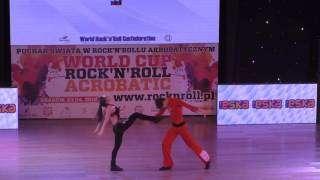 USHKOV Ivan - NETSKINA Daria, Final - Acrobatic, Rock 'n' Roll-B class