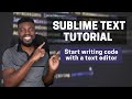 Text Editor Tutorial (Sublime Text, Visual Studio Code, Atom) | Coding Made Simple